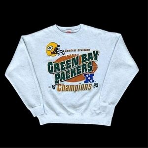 VTG 1995 NFL Green Bay Packers Nutmeg Crew Neck Sweatshirt Size (L)